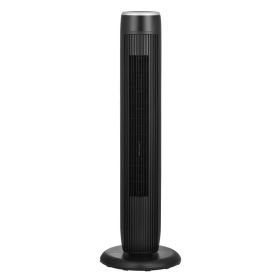 36" Tall 3-Speed Oscillating Tower Fan, MSWMT24JR, New, Black