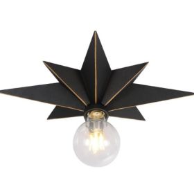 Flush-mounted Luminaires Unavailable Platforms- Welfel (Option: Black)